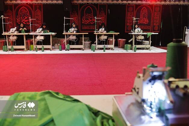 عزاداری مادرانه برای نوزاد کربلا