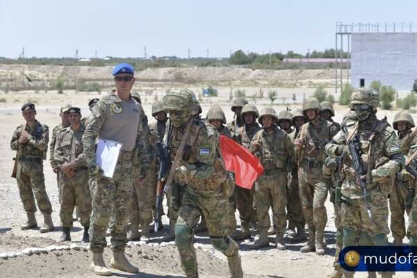 رزمایش مشترک ازبکستان و تاجیکستان آغاز شد+تصاویر