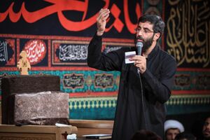 عکس/ شب هشتم محرم در هیئت فدائیان حسین(ع) نریمانی فدائیان حسین