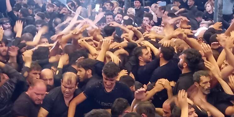 برگزاری آیین عزاداری واعباس در مراغه