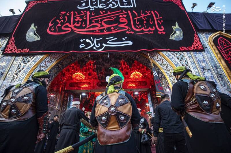 عکس/ کربلا مملو از عزاداران حسینی