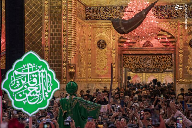 عکس/ کربلا مملو از عزاداران حسینی