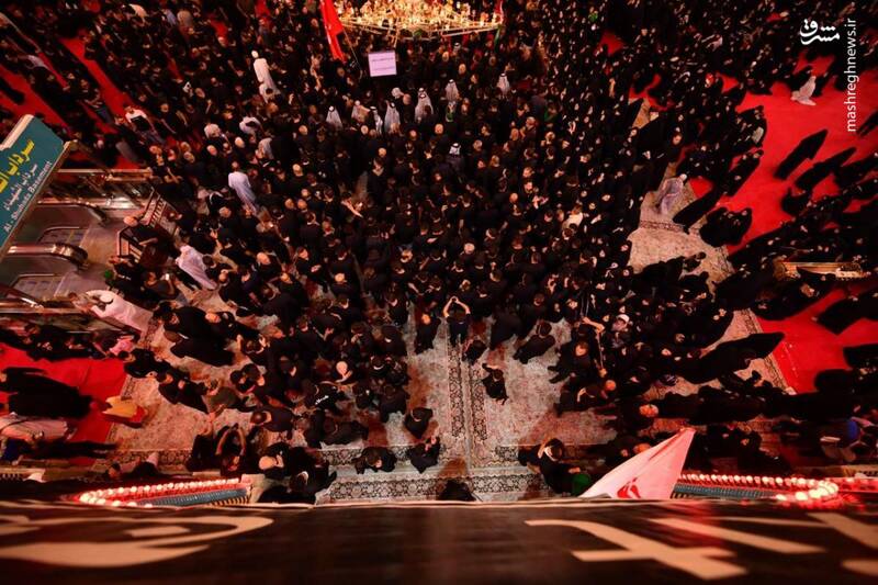 عکس/ کربلا مملو از عزاداران حسینی