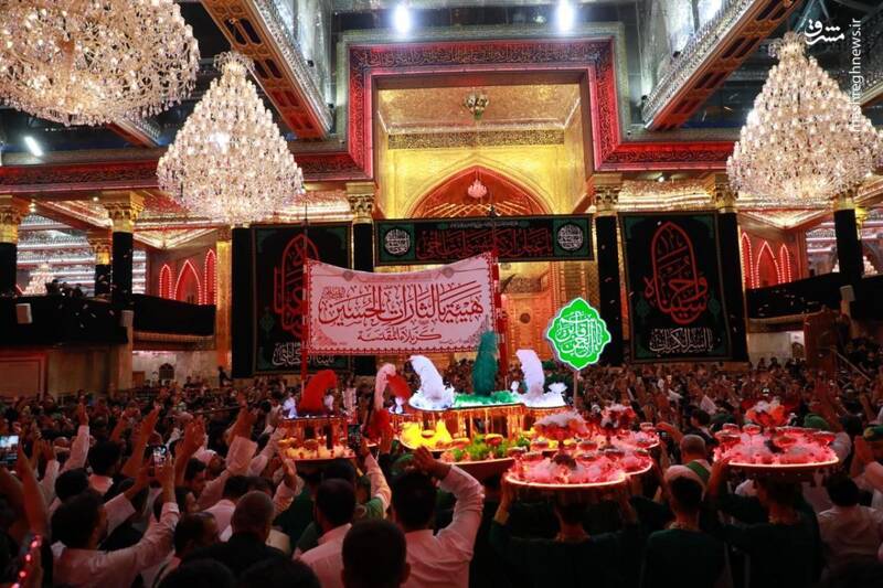 عکس/ کربلا مملو از عزاداران حسینی