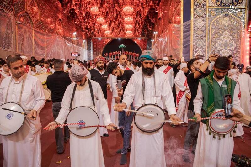 عکس/ کربلا مملو از عزاداران حسینی