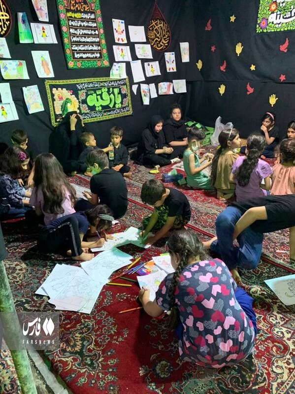 کودکانی که به تنهایی بانی هیئت شدهاند + عکس 2