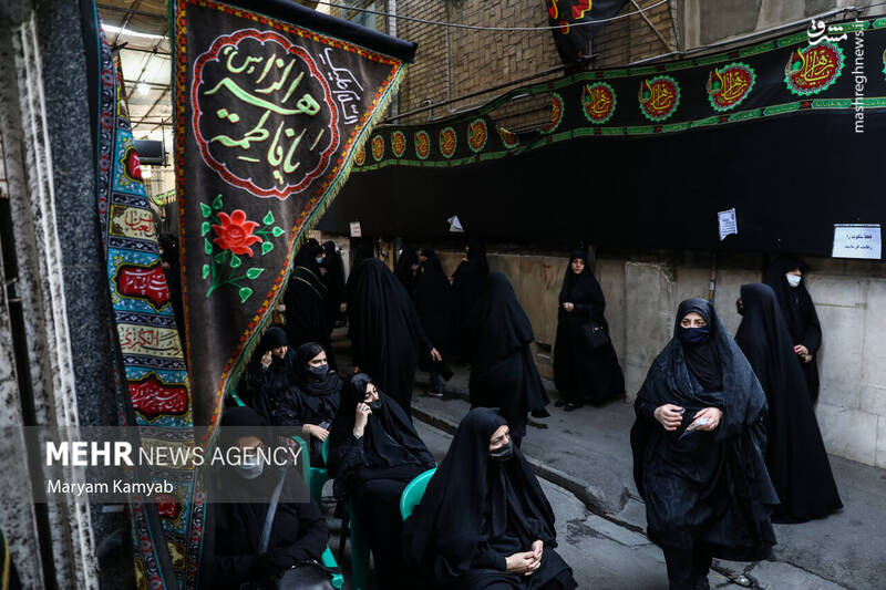 عکس/ عزاداری تاسوعای حسینی در خانه سیدها