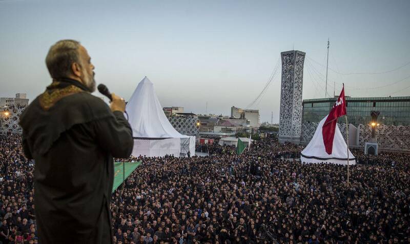 ایران در غم و ماتم سیدالشهدا (ع) / نماز ظهر عاشورا با اقتدا به امام حسین (ع) اقامه شد + عکس و فیلم 8