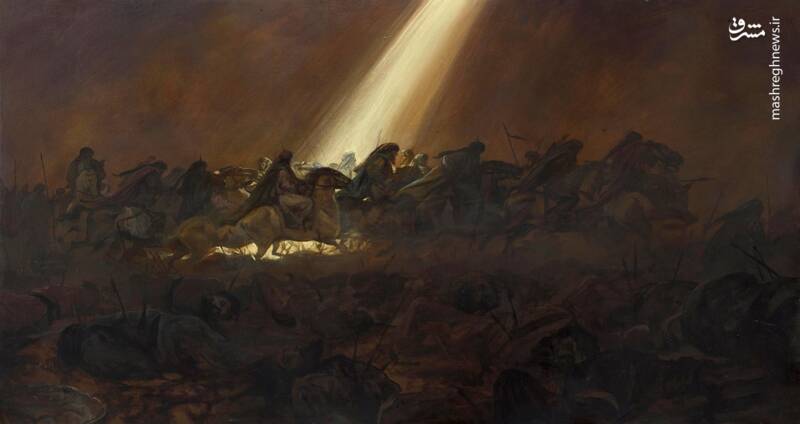 نقاشیهای حسن روحالامین روضه مصوره!+ عکس