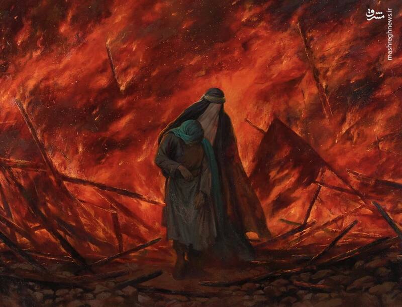 نقاشیهای حسن روحالامین روضه مصوره!+ عکس