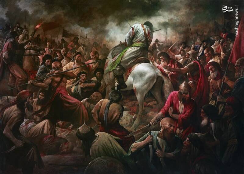 نقاشیهای حسن روحالامین روضه مصوره!+ عکس