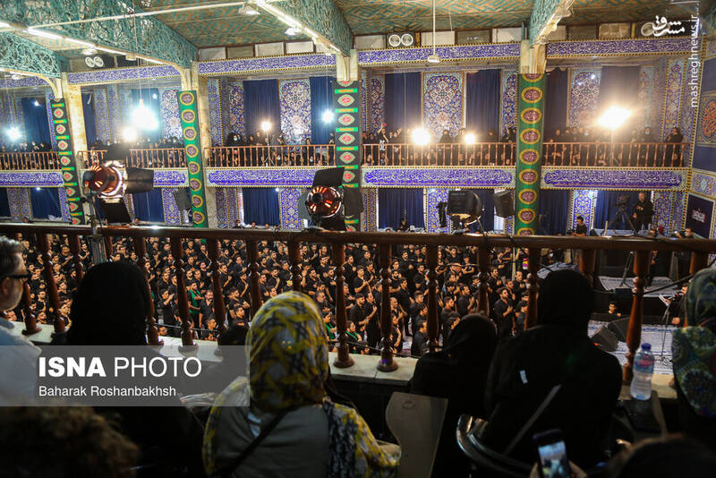 عکس/ حضور گردشگران خارجی در آیینهای محرم یزد