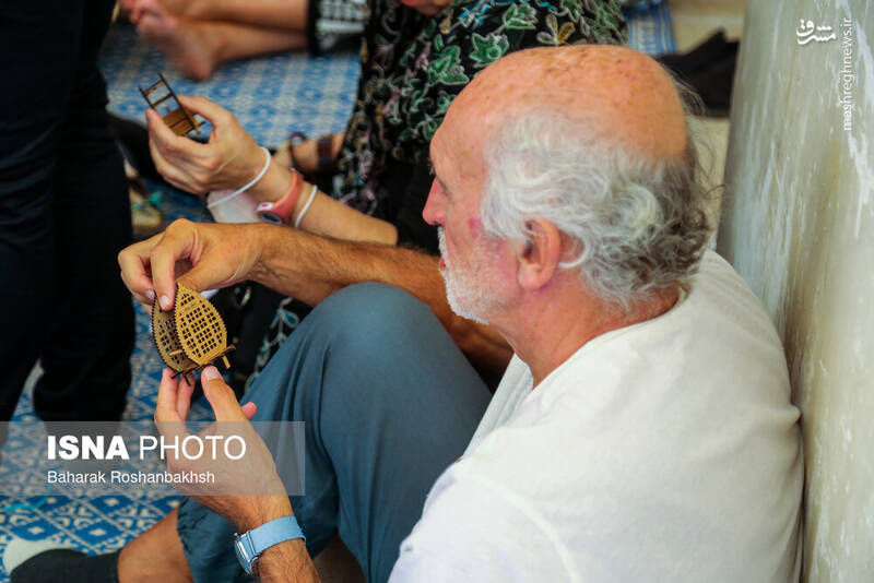 عکس/ حضور گردشگران خارجی در آیینهای محرم یزد