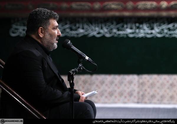 مراسم عزاداری شب شهادت حضرت امام سجاد (ع) با حضور رهبر انقلاب + عکس 18