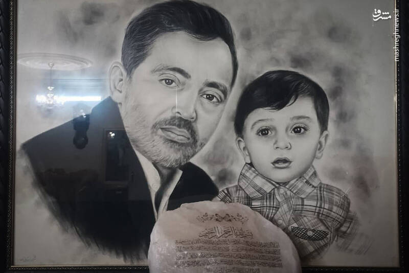 پسرم مزارش را مشخص کرده بود!