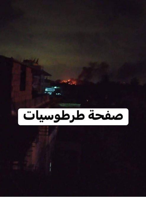حمله موشکی رژیم صهیونیستی به طرطوس سوریه +فیلم