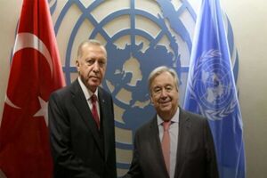 دبیرکل سازمان ملل با اردوغان دیدار میکند دبیرکل سازمان ملل با اردوغان دیدار می کند