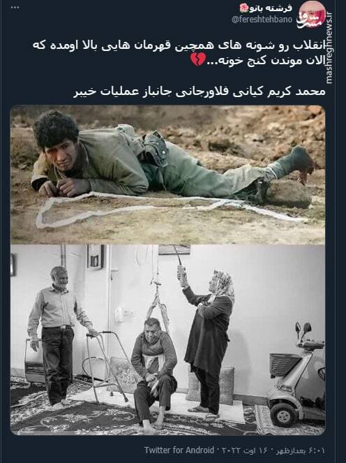 انقلاب رو شونه های همچین قهرمان هایی بالا اومد+ عکس