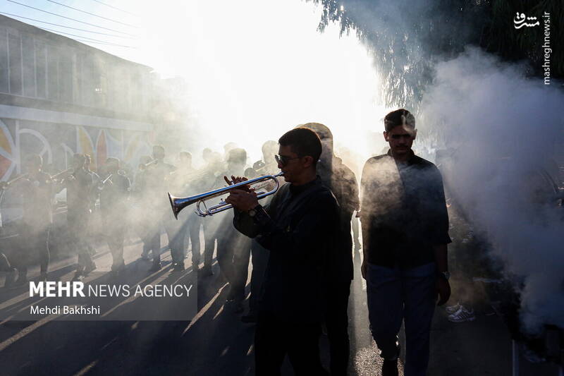 عکس/ کاروان نمادین اسرای کربلا در قم
