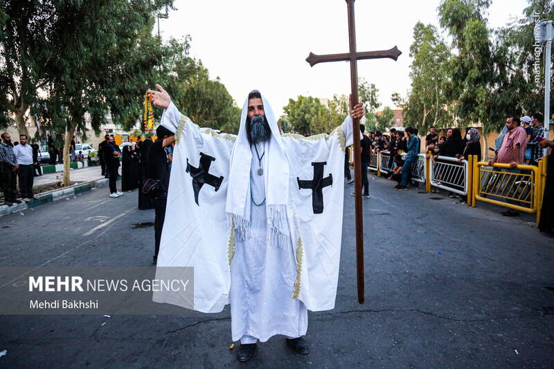 عکس/ کاروان نمادین اسرای کربلا در قم