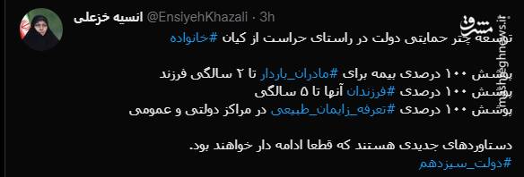 مادران باردار ۱۰۰ در صد بیمه میشوند