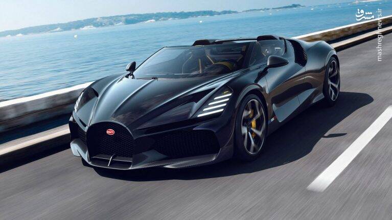 رونمایی از جدیدترین ابرخودروی بوگاتی +عکس
