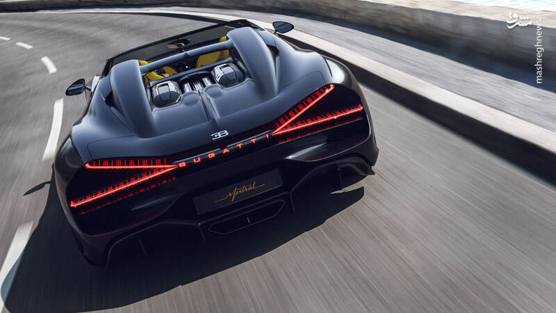 رونمایی از جدیدترین ابرخودروی بوگاتی +عکس