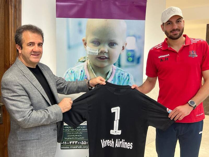 اقدام ارزشمند دروازهبان اسبق تیم ملی +عکس