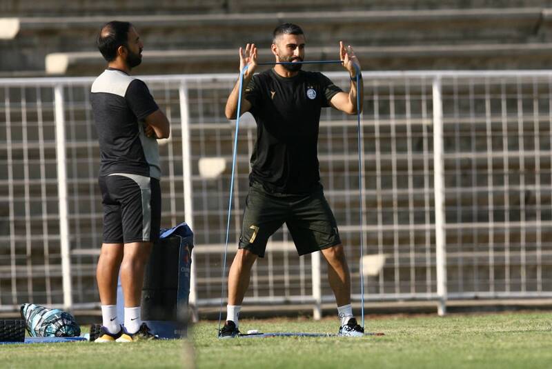 رضایی در کنار شاگردان ساپینتو تمرین کرد/غیبت مطهری و شماره جدید برای مدافع استقلال +عکس