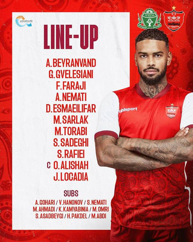 ترکیب پرسپولیس مقابل آلومینیوم/ اولین حضور لوکادیا