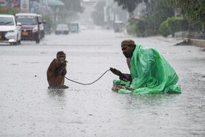 باران‌های موسمی مرگبار در پاکستان