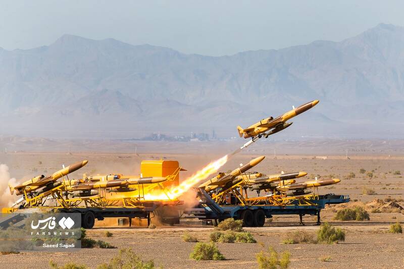 قدرتنمایی پرندههای ایرانی در آسمان / چرا ارتش رزمایش پهپادی برگزار کرد؟ 21