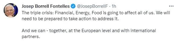 دیدگاه «جوزف بورل» درباره بحرانهای سه گانه اتحادیه اروپا