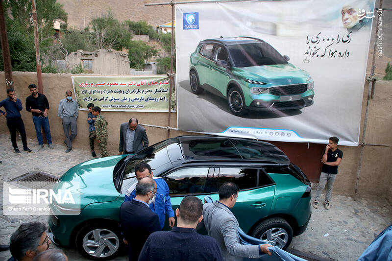 رونمایی از کراس اوور ایرانی در خانه نیما یوشیج +عکس