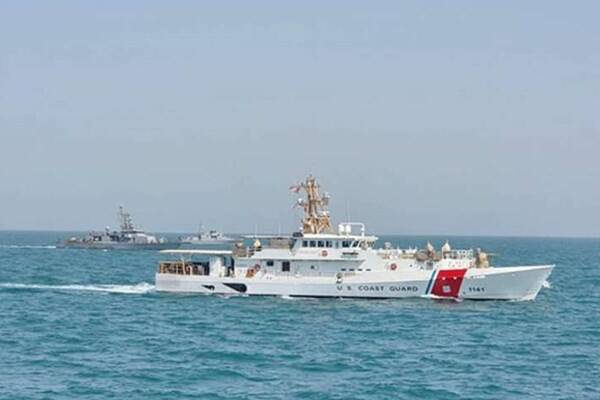 تمرین نظامی مشترک میان نیروی دریایی کویت، عراق و ناوگان پنجم آمریکا