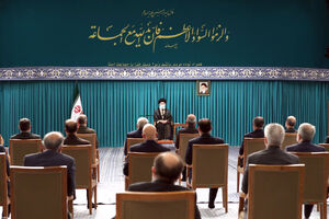 دیدار رئیس‌جمهور و اعضاء هیئت دولت