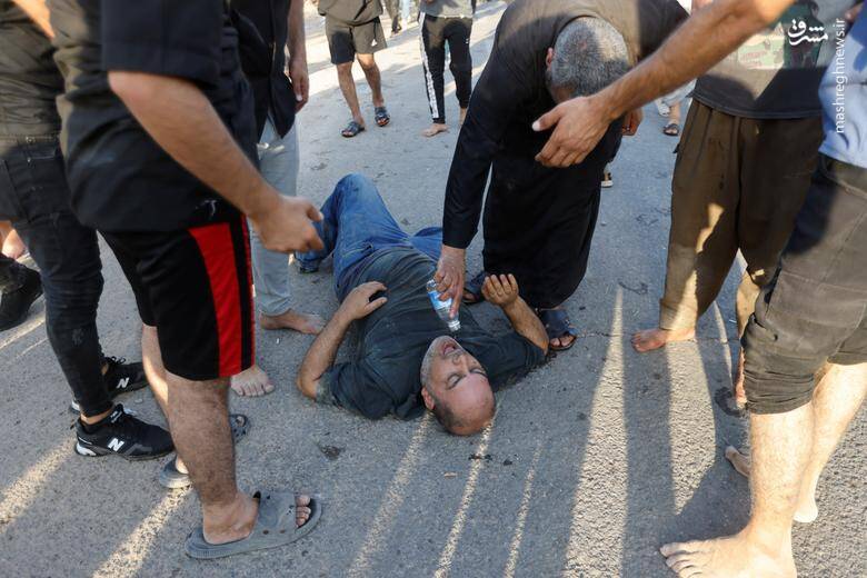 تصاویر جدید از هجوم صدریها به قصر جمهوری