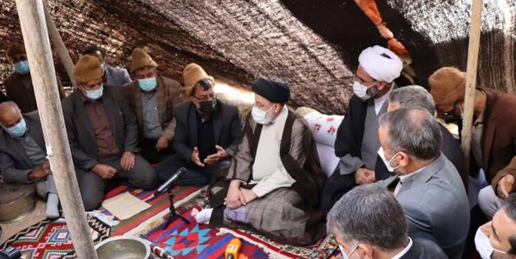 روایتی از سفر رئیسی به نقاط محروم ۳۱ استان/ همدلی صادقانه با مردم از «سیسخت» تا «قلعهگنج»