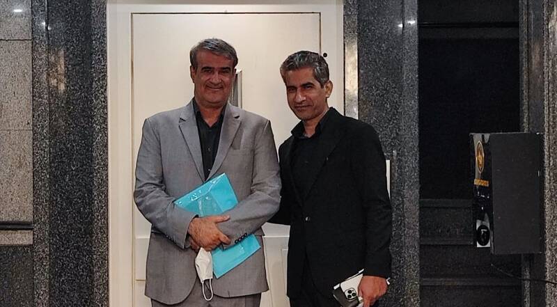 چهره خندان کامرانیفر پس از مجمع جنجالی +عکس