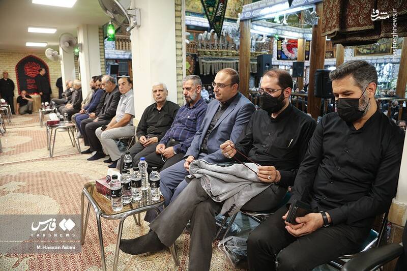 عکس/ حضور چهرهها در مراسم ترحیم آیتالله مصطفوی