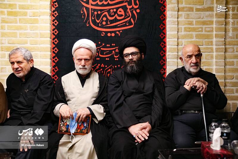 عکس/ حضور چهرهها در مراسم ترحیم آیتالله مصطفوی