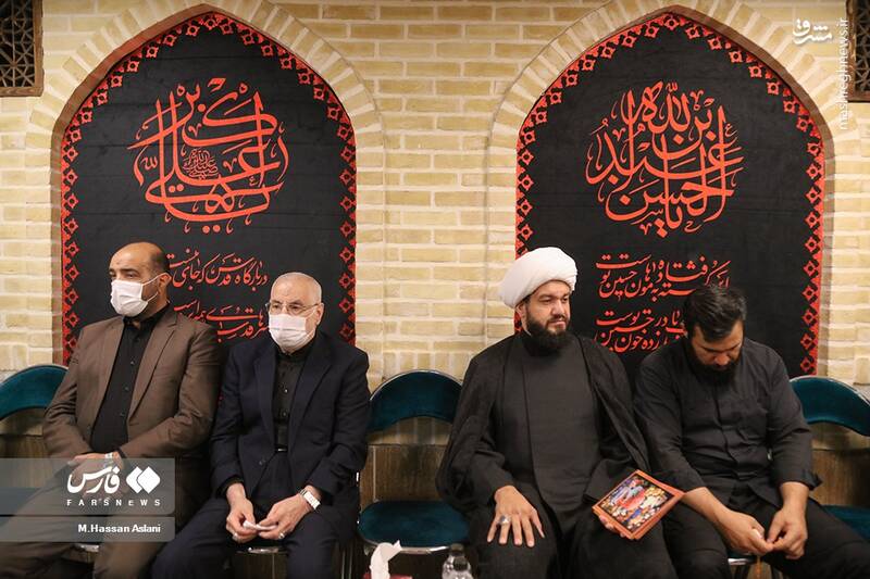 عکس/ حضور چهرهها در مراسم ترحیم آیتالله مصطفوی