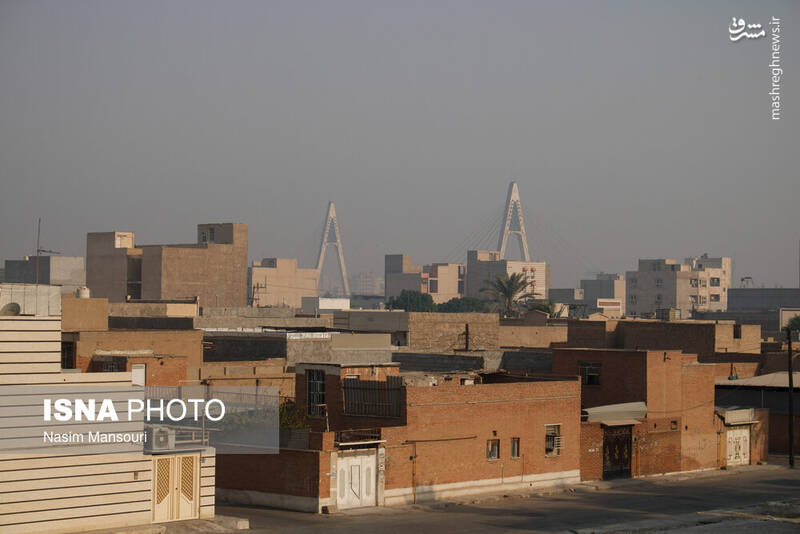 عکس/ دود هورالعظیم در آسمان اهواز