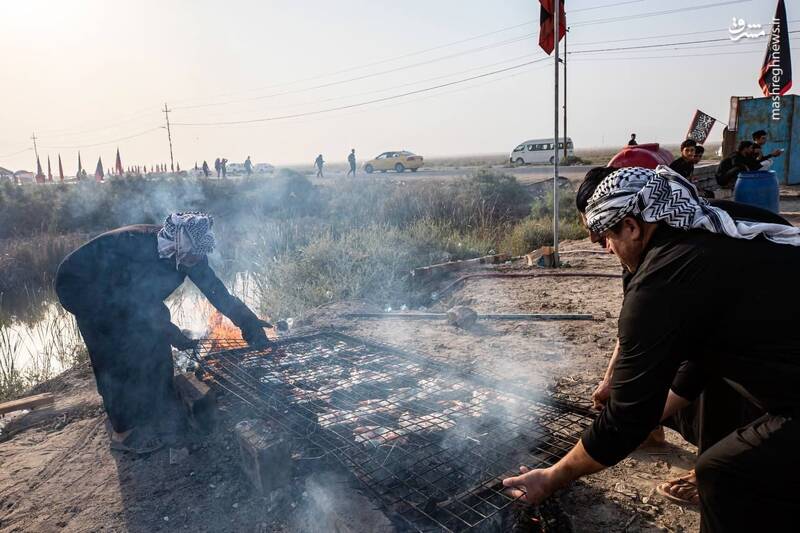 عکس/ ماهی صلواتی در مسیر کربلا