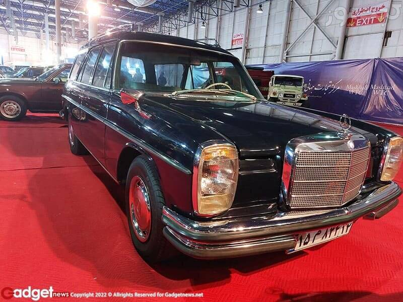 تصاویر منحصر بفرد از یک بنز نایاب در نمایشگاه خودرو مشهد