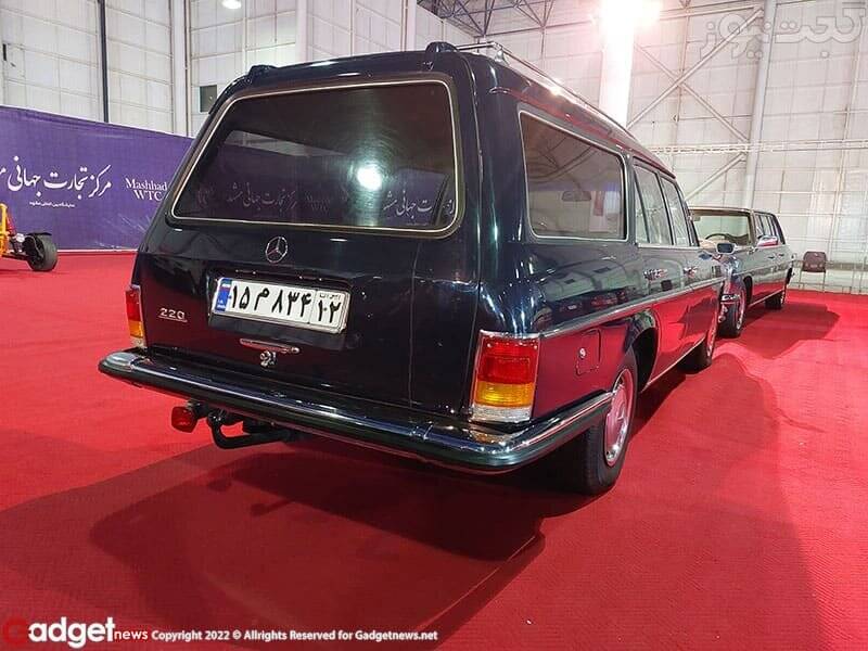 تصاویر منحصر بفرد از یک بنز نایاب در نمایشگاه خودرو مشهد