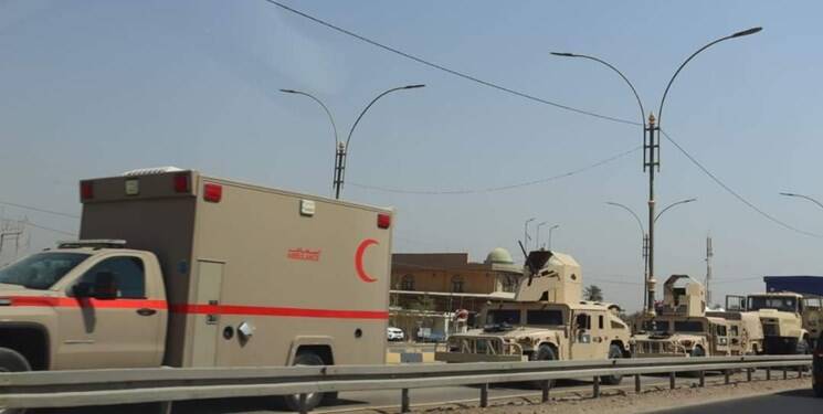 استقرار ارتش عراق در مسیر زائران اربعین +عکس