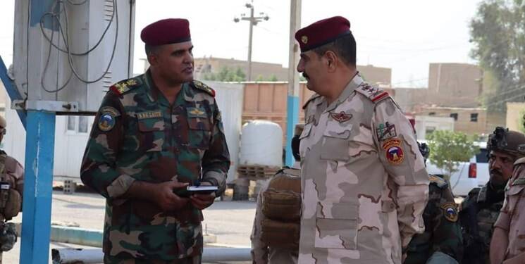 استقرار ارتش عراق در مسیر زائران اربعین +عکس