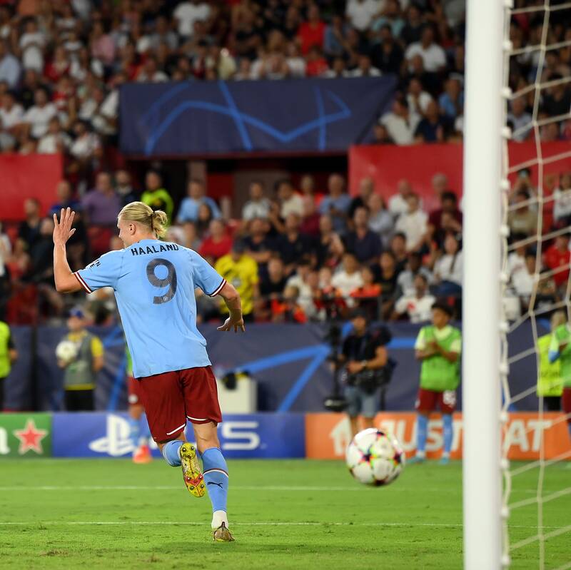 مقایسه آمار شاهکار هالند با رونالدو و مسی