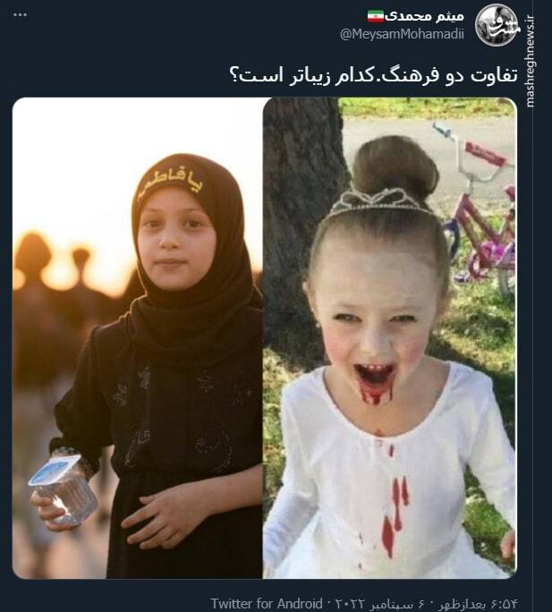 تفاوت دو فرهنگ،کدام زیباتر است؟+ عکس